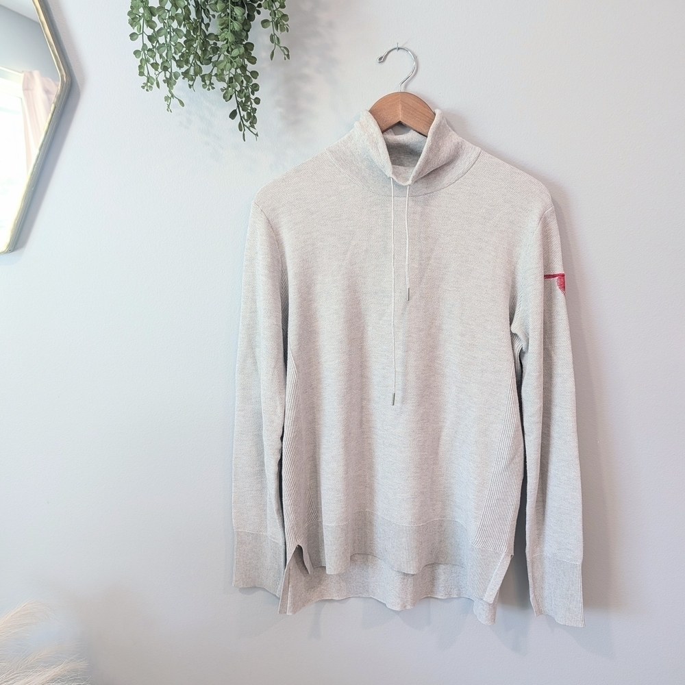Kjus Cozy Light Gray Turtleneck Sweater